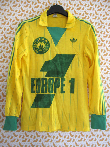 Maillot nantes 1980 europe - maillot,