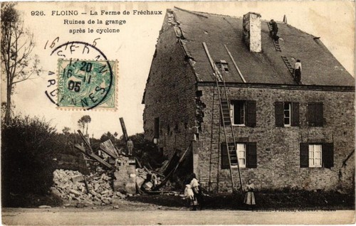 Cpa floing ferme de - cpa,