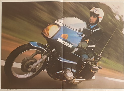 Affiche motard gendarmerie - motard,