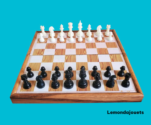 Jeu échecs coffret bois - jeu,