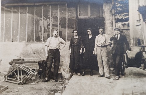 Carte photo fabrique - carte,