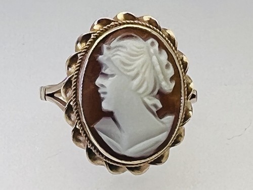 Bague manchette ovale camee - manchette,
