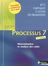 Processus 7 - Détermination et analyse des coûts - BTS CGO 1re année, Armelle Vi