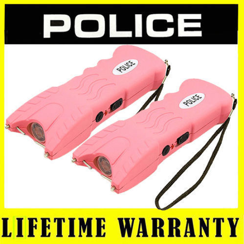 Police stun gun pink 916 - police, heavy