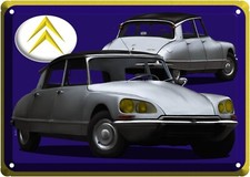 Plaque Decorative Citroën DS 21 pallas 