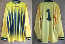Maillot Uhlsport Jaune Gardien But vintage Goal Vintage Jersey #1 - XL