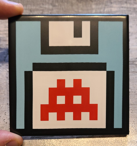 Invader tile floppy - invader,