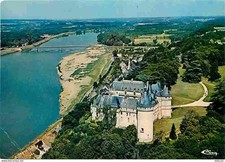 41 - Chaumont sur Loire - Le Château - Vue aérienne - Etat pli visible - CPM - V