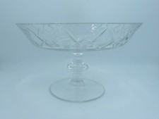 Compotier en cristal soufflé