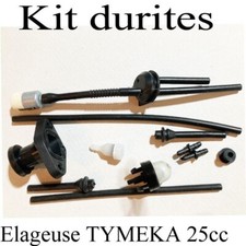 Kit Tuyau durite bride crepine clapet Tronconneuse TYMEKA 25/30 et 25/35