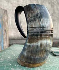 Tasse à bière en corne à