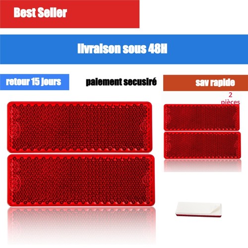 Catadioptres rouges - 2x,