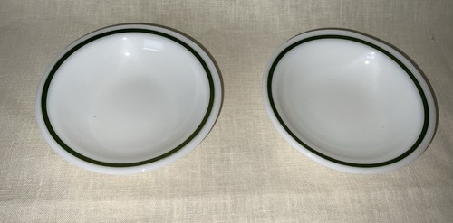 Vintage set green stripe - of,