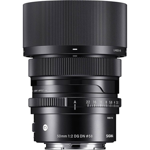 Objectif sigma 50mm dg dn - sigma, f/2