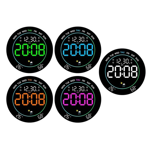 Horloge murale led - horloge, pour