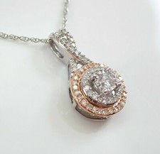 Pendentif double halo en