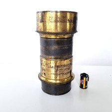 Jamin early Petzval pre Darlot FL300mm large format 8x10in wet plate collodion