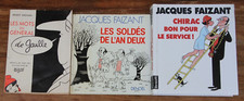 JACQUES FAIZANT - LOT DE 3