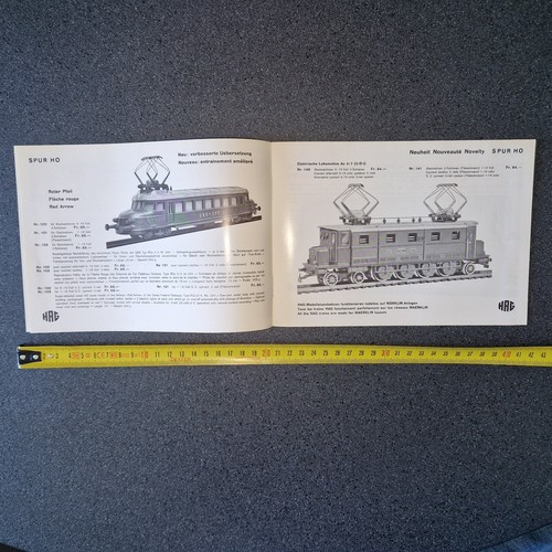 Catalogue train 1968 - train, 1968/1969