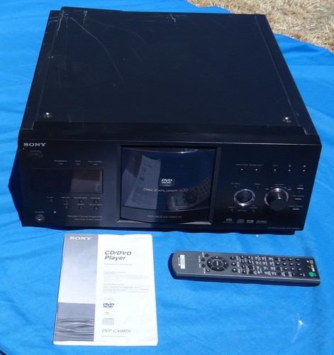 Sony dvp cx985v - dvp-cx985v, disc
