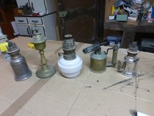 Lot de 5 Anciennes lampe
