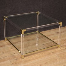 Table basse de salon verre et