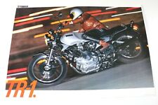 AFFICHE POSTER MOTO YAMAHA TR
