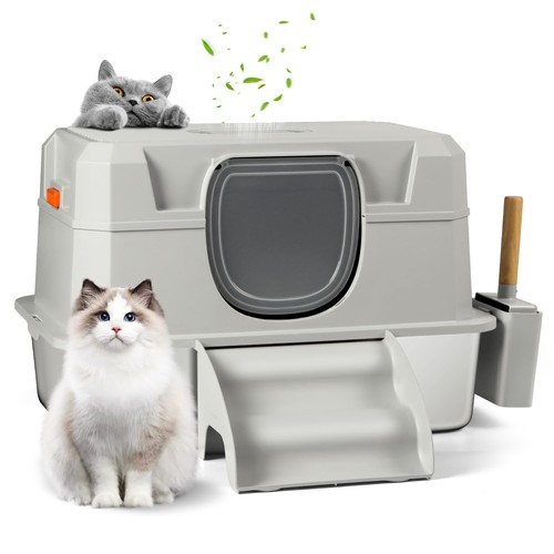 Bac litière pour chat en - à,