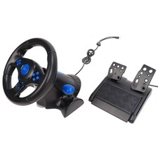 Gaming Steering Wheel 180° Rotation Multifunctional 3 In 1 Game Racing Wheel NEW