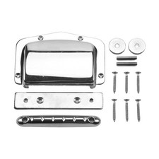 1  de cordier de pont réglable fixe pour guitare  Harmony  nouv9539