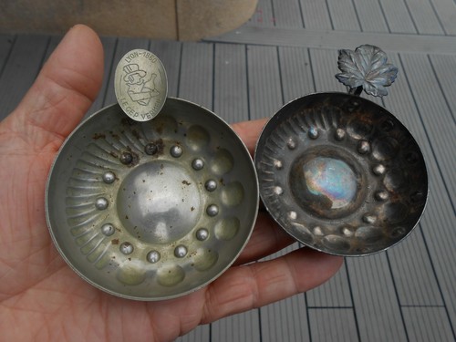 Ancien tastevin métal - tastevin,