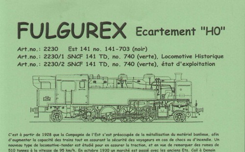 Fulgurex information sheet - fulgurex,