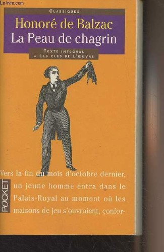 Peau chagrin texte - chagrin, (texte