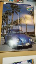 Poster Super VW magazine vintage affiche Volkswagen cox california
