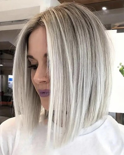 Perruque synthétique blonde - perruque,