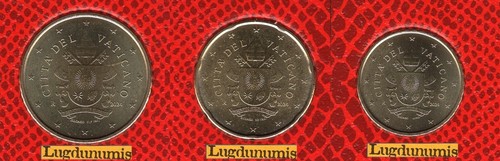 Vatican 2024 lot pièces - 3, 50