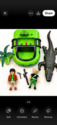 Playmobil 2004 alligator - alligator, swamp