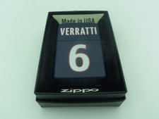 BRIQUET ZIPPO ESSENCE - VERRATTI 6 , PARIS SAINT GERMAIN , PSG 2017 , BLEU TBE