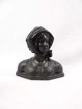 Buste Art Nouveau jeune femme