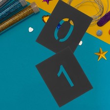  10 Pcs Pochoir Pochoirs Pour