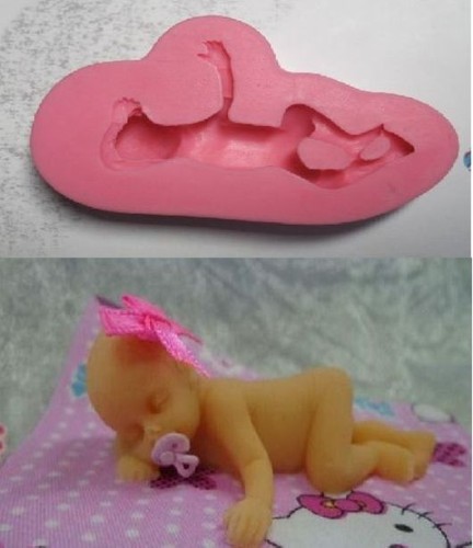 Moule silicone bébé - en,
