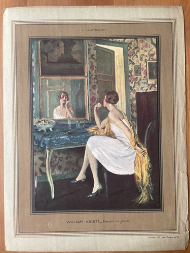 Chromolithographie 1920 devant - 1920,