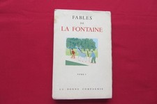 LA FONTAINE" FABLES"  Illustr. Nathalie  PARAIN- Tome 1 seul-nté
