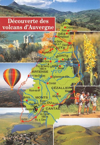 Panorama des volcans d - volcans,