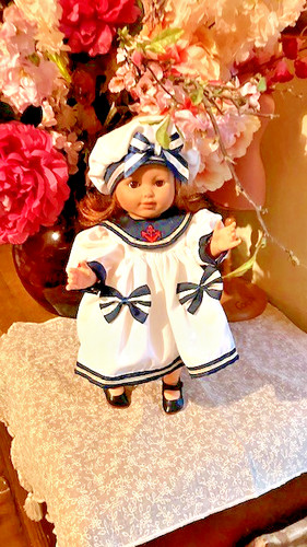Poupee marie mode travaux - marie,