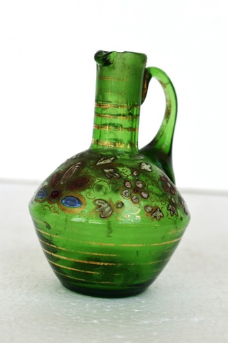 Ancien verre burette cruche - ancien,