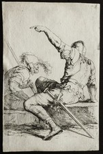 Eau-forte de Salvator ROSA