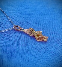 ⚜️EXCEPTIONNEL PÉPITE EN OR ROSE 18 CARATS??PENDENTIF 26MM 2,72 GR⚜️RÉF050