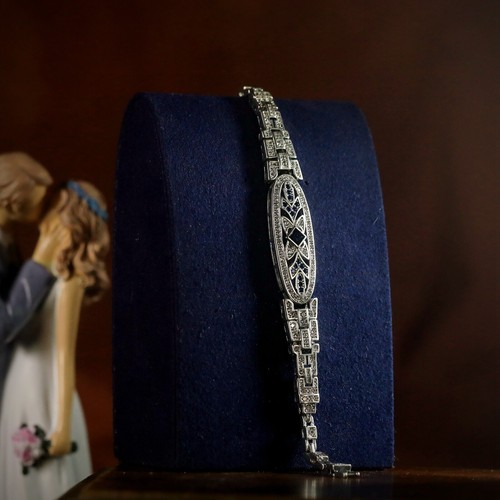 Bracelet argenté antique - argenté, art