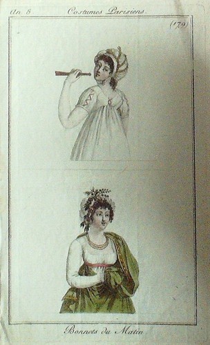 Gravure mode costume parisien - costume,